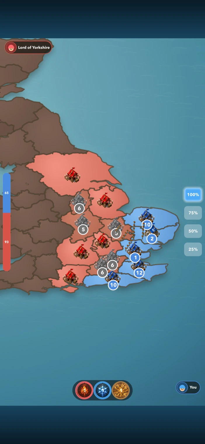 A territorial battle across the United Kingdom